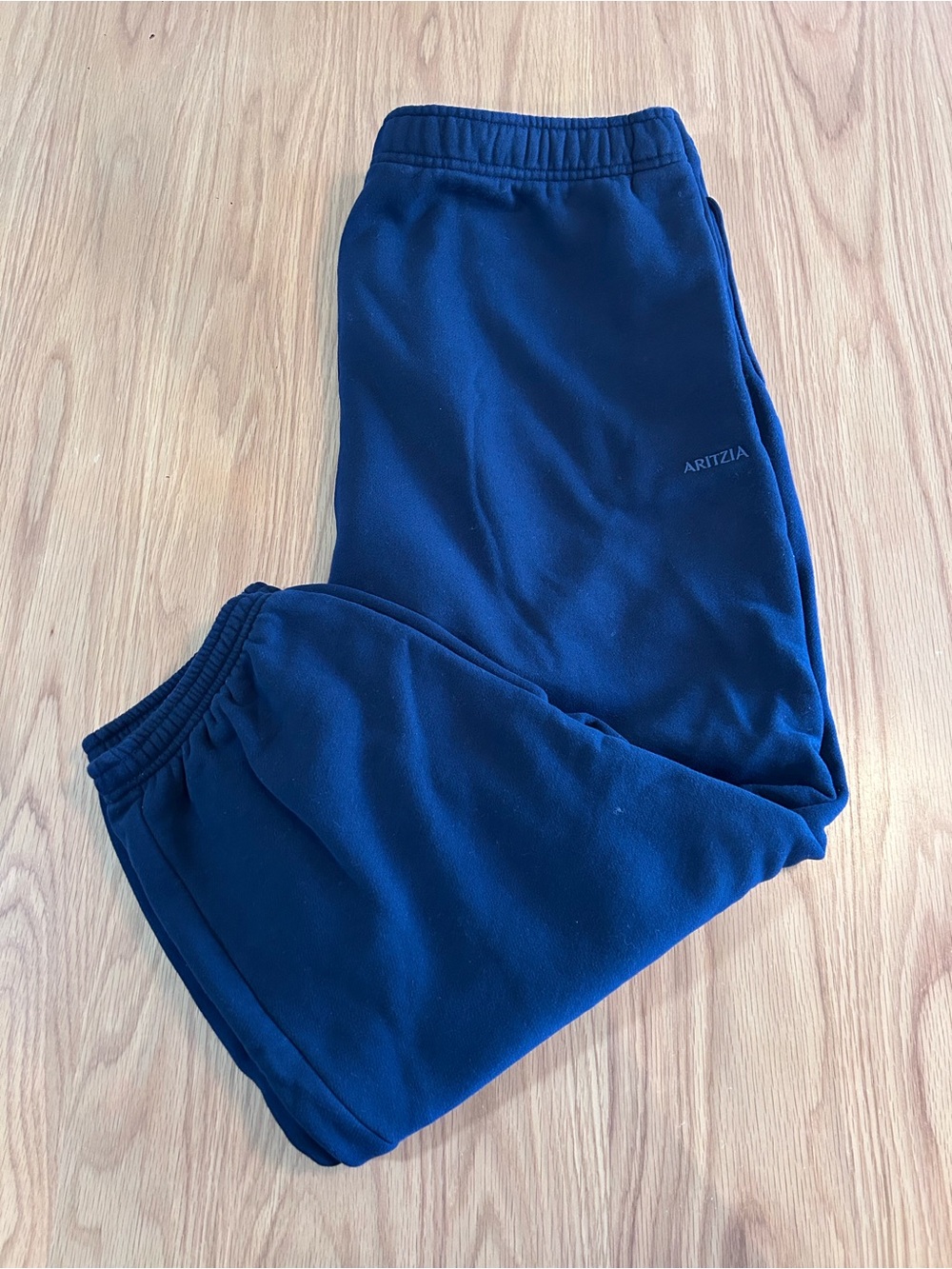 Aritzia Cozy Sweatfleece Mega Jogger - Admiral Blue Size 2XL